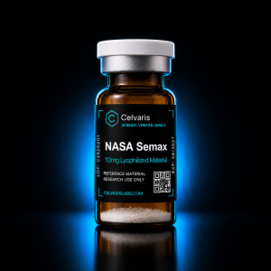 NASA Semax 10mg vial, Celvaris Labs reference material, research use only
